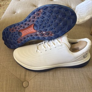 ECCO Golf Lt1 Men’s Golf Shoes White Size 10-10.5 NEW