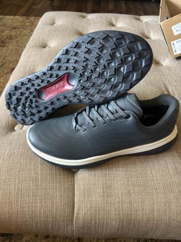 ECCO Golf Lt1 Men’s Golf Shoes Blue Size 12-12.5 NEW