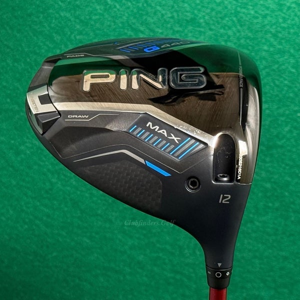 Ping G440 MAX 12 Driver Project X Denali Red 5.5 50g Graphite Regular w/HC