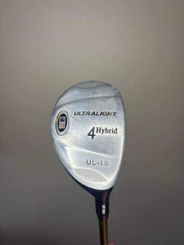 US Kids Golf UL-18 4 Hybrid Graphite Youth Flex 35.5