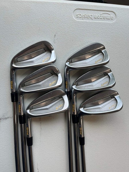 Ping i210 Iron Set 5-PW Blue Dot Project X Rifle Extra Stiff Flex Lefty +1/4″