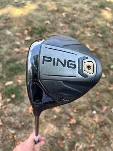 Ping G400 LST Driver 10 Hzrdus T1100 Extra Stiff Flex Lefty 44.75 +HC NICE