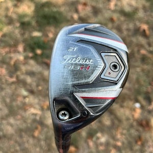 Titleist 913H 4 Hybrid 21 Diamana 92 Stiff Flex Lefty 40