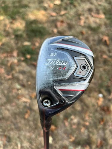 Titleist 913H 4 Hybrid 21 Diamana 92 Stiff Flex Lefty 40