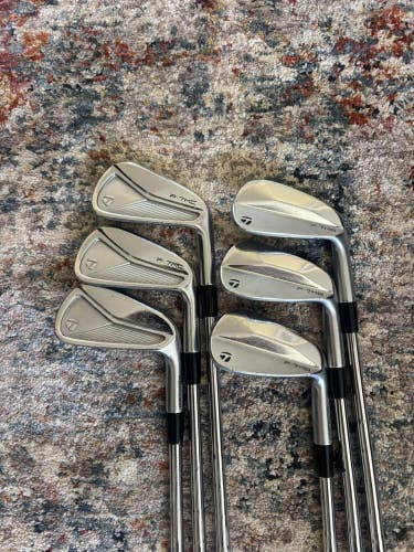 Taylormade 2023 P7MB/P7MC Combo Iron Set 4-9 NS Pro Extra Stiff Flex -1/4 NICE