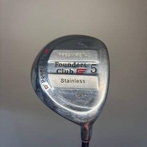 Founders Club Fresh Metal 5-Wood 18 Graphite Regular Flex 41.75"
