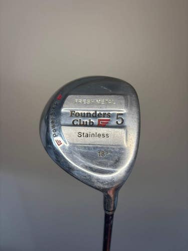 Founders Club Fresh Metal 5-Wood 18 Graphite Regular Flex 41.75"