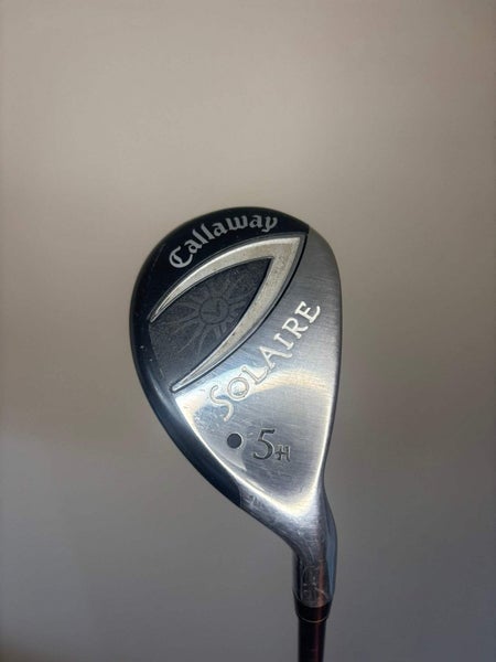 Callaway Solaire 5 Hybrid 55g Graphite Ladies Flex 38.75 NICE