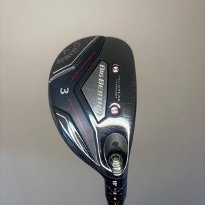 Callaway 2019 Big Bertha 3 Hybrid 18 Recoil ZT9 Stiff Flex 40.5 +HC NICE