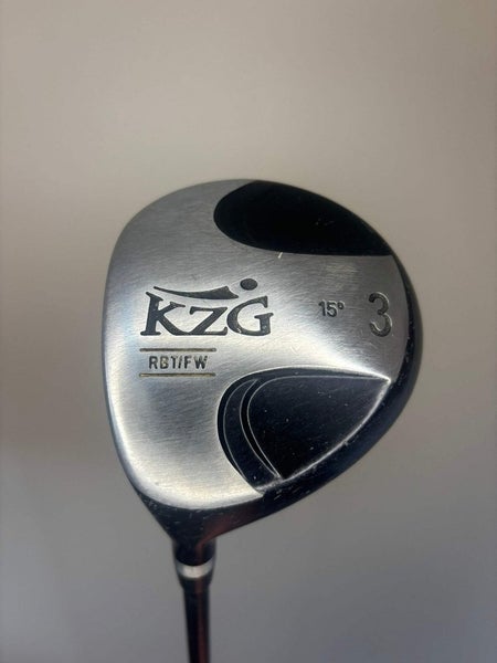 KZG RBT FW 3-Wood 15 Graphite Shaft Stiff Flex Lefty 43
