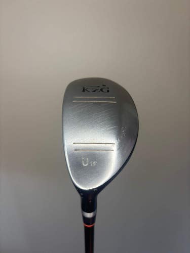 KZG U 3 Hybrid 18 Graphite Shaft Stiff Flex Lefty 40.25