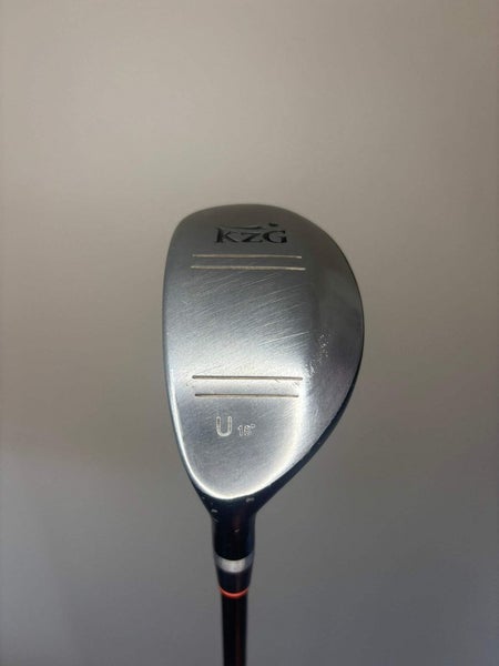 KZG U 3 Hybrid 18 Graphite Shaft Stiff Flex Lefty 40.25