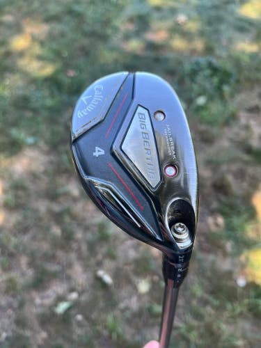 Callaway Big Bertha 2019 Womens 4 Hybrid 21° Recoil F1 Ladies Flex 38.5″ NICE