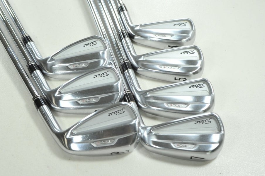 Titleist T100S 2021 4-PW Iron Set Stiff Flex Right NS Pro Modus3 Steel # 205965