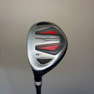 Tommy Armour Silver Scot 5 Hybrid 25 DLT TA-25 Uniflex Flex Lefty 38.25