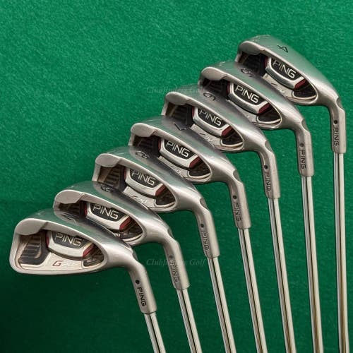 Ping G20 Black Dot 4-PW Iron Set Ping CFS Steel Regular