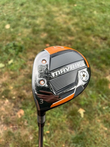 Callaway Mavrik 3-Wood 15 Hzrdus Regular Flex Lefty 42.75 +HC NICE