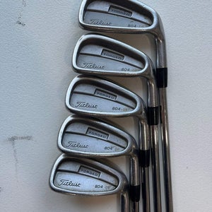 Titleist 804 OS Iron Set 6-PW NS Pro 970 Stiff Flex +1/4