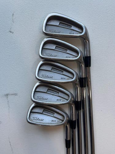 Titleist 804 OS Iron Set 6-PW NS Pro 970 Stiff Flex +1/4″