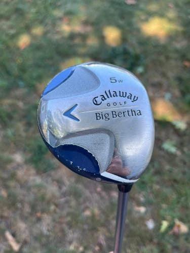Callaway Big Bertha Womens 5-Wood Aldila Ladies Flex 41.75″