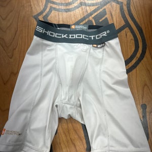 Used Shock Doctor 221  jock with cup Boys Medium