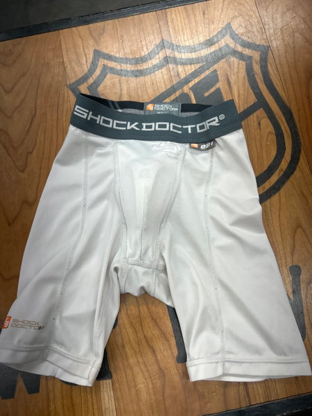Used Shock Doctor 221  jock with cup Boys Medium
