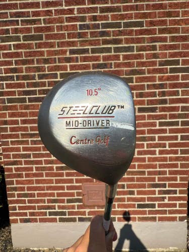 SteelClub Mid-Driver Centre Golf Driver 10.5 EI-60 Stiff Flex 43 +HC