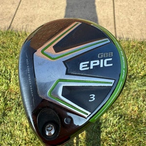 Callaway GBB Epic 3-Wood 15 Rogue Max 85g Stiff Flex Lefty 43 +HC