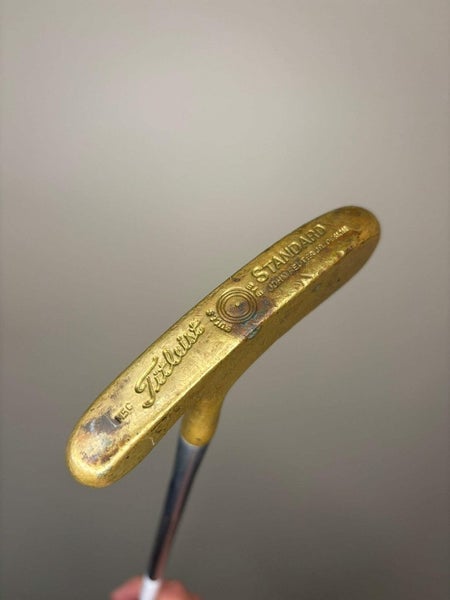 Vintage Titleist Bulls Eye Standard John Reuter Jr Putter Flare Tip Satin 35