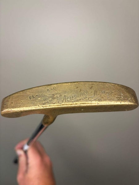 Vintage Acushnet Bulls Eye FL-5-0 John Reuter Jr Putter 35