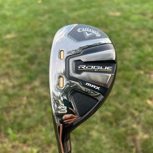 Callaway Rogue ST Max 3 Hybrid Tensei AV Blue Stiff Flex Lefty 40.25 +HC NICE