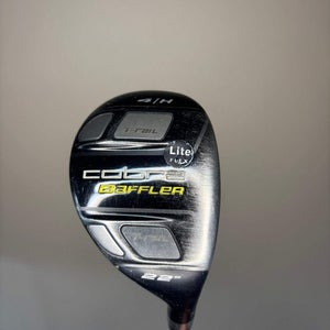 Cobra Baffler T Rail 4 Hybrid 22 Tour AD 65g Senior Flex 40