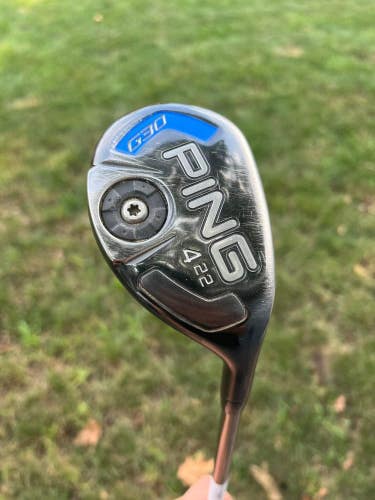 Ping G30 4 Hybrid 22 Tour 90 Stiff Flex 39.5