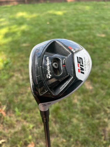 Taylormade M5 Titanium 3-Wood 15 Diamana LTD Stiff Flex Lefty 42 +HC NICE