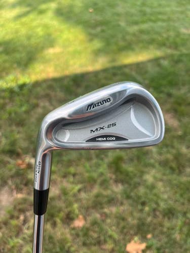 Mizuno MX 25 6-Iron Dynalite Gold SL Stiff Flex Lefty 37.5″ NICE