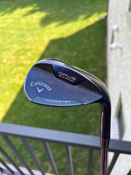 Callaway Opus Platinum Blue Sand Wedge 54 / 12 S Kbs 125 Stiff Flex 35.25 NICE