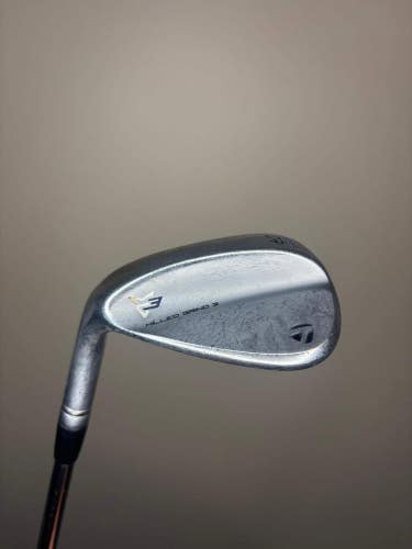 Taylormade Milled Grind 3 Chrome Lob Wedge 60 / 8 S200 Stiff Flex Lefty 35