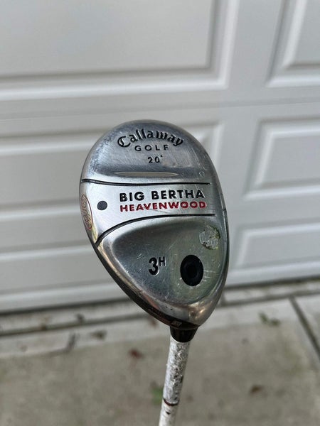 Callaway Big Bertha Heavenwood 3 Hybrid 20° RCH 75w Regular Flex 40.5″