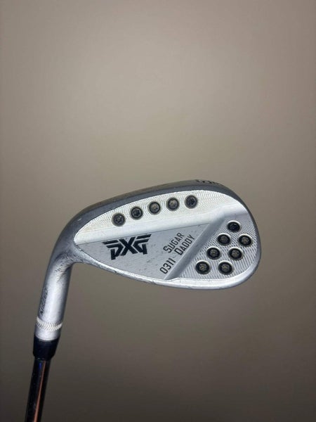 PXG 0311 Sugar Daddy Milled Chrome Lob Wedge 60 / 9 Stiff Flex Lefty 35 NICE