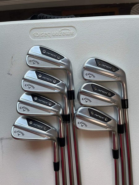 Callaway Apex Pro 24 Iron Set 4-PW Project X LZ Stiff Flex Standard NICE