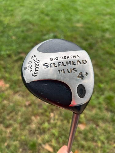 Callaway Big Bertha Steelhead Plus 4-Wood Firm Stiff Flex 42.25