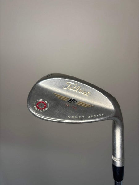 Titleist 2009 Vokey Spin Milled Black Lob Wedge 58° / 8 Wedge Flex 35″ NICE