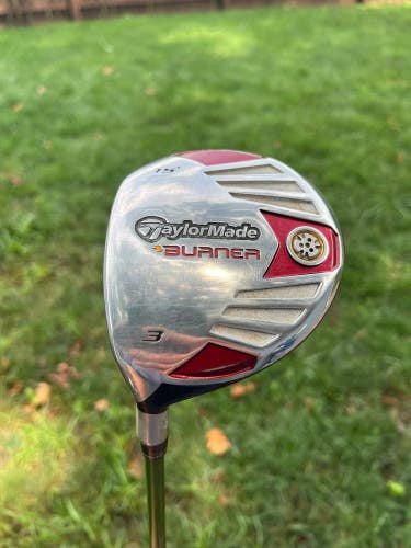 Taylormade Burner 3-Wood 15 Rocket Senior Flex Lefty 43.5