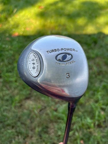 Turbo Power Titan Steel 3-Wood Stiff Flex 44