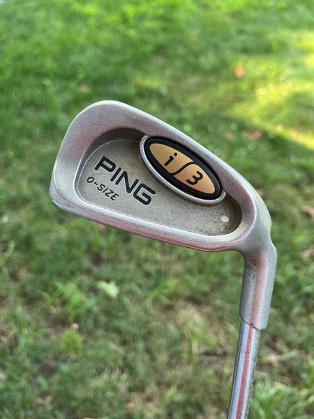 Ping i3 Oversize 3-Iron Silver Dot Cushin JZ Stiff Flex 39