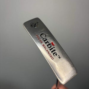 Carbite CZ1 Polar Balanced Blade Putter Steel Shaft RH 35" NICE
