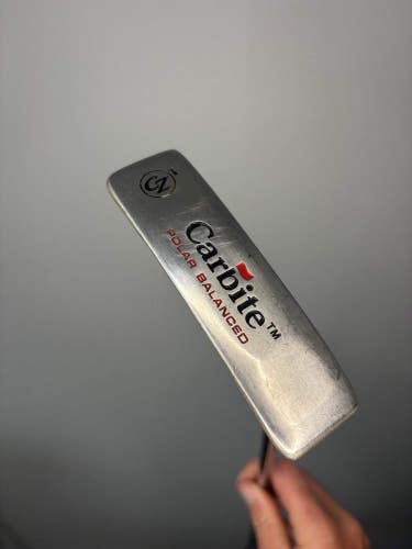 Carbite CZ1 Polar Balanced Blade Putter Steel Shaft RH 35" NICE