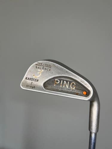 Ping Karsten I 3 Iron Orange Dot Stiff Flex Steel 36.75" NICE