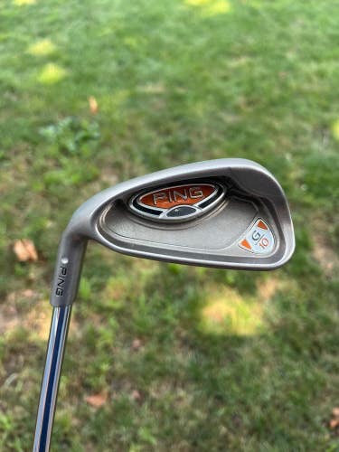 Ping G10 7-Iron Silver Dot AWT Stiff Flex Lefty 38 NICE