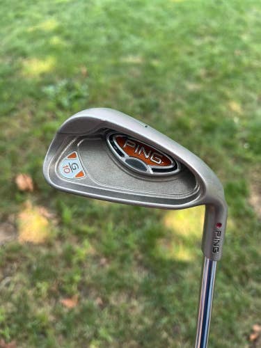 Ping G10 7-Iron Maroon Dot AWT Stiff Flex 38.5″ NICE